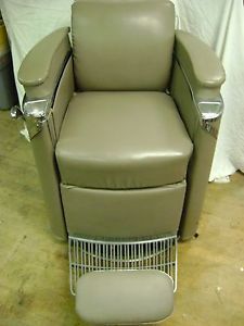 RARE Vintage Koken Barber Chair President Model Very Nice Condition Minor Repair