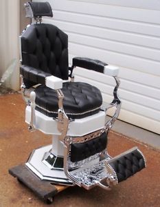 Koken Octogon Barber Chair 1918 Restored