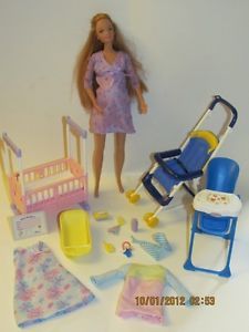 Happy Family Pregnant Midge Barbie Doll & Accessories