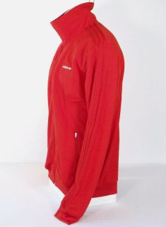 Adidas Originals Signature BECKENBAUER Red Track Jacket Mens
