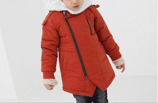 Trendy Toddlers Girls Boys Zipper Hoodies Warm Coat Kids Jacket Snowsuits 2 8Y