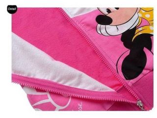 New Toddler Kids Minnie Mouse Funny Hoodies Girls Clothing Aged 2 8years