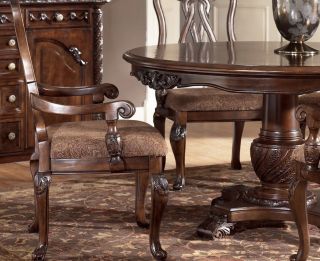 Round Dining Room Table Suite North Shore Collection