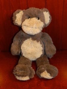 RARE 12" Pottery Barn Kids Martin Monkey Pbk Plush Stuffed Animal Baby Toy Brown