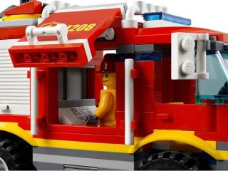 Lego City Forest Fire Truck 4 x 4 Kids Playset 4208