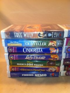 Lot Of Nine Disney Vhs Tapes On Mercari Vhs Disney Vhs Off