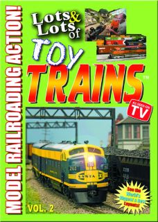 Lots and Lots of Toy Trains Vol 2 DVD New Kids Railroad Songs Diesel Freight