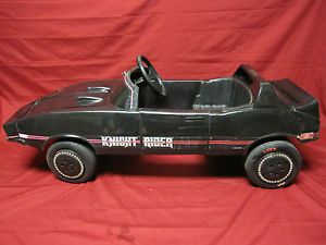 Vintage 1982 Knight Rider Pedal Car Vintage Pedal Car Ride on Toy
