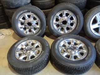 Factory 20" Ford Super Duty F250 F350 Aluminum Wheels and Michelin Tires