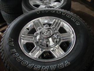 4 17" Dodge RAM 2500 8 Lug Alloy Wheels Rims Firestone Tires at 2384