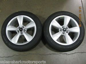 Ford Mustang Wheels Rims 18 x 8 Pirelli Tires 235 50 Pair of 2