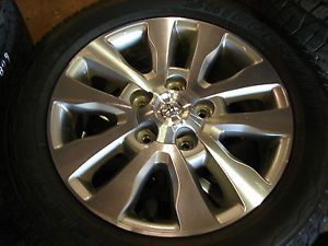4 20" Toyota Tundra Sequoia 10 Spoke Wheels Rims Bridgestone Tires 69533