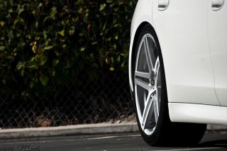 22" Audi Q7 Roderick RW5 Matte Black Concave Wheels Rims