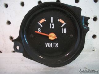 Chevy GMC Pickup Truck Interior Dash Volt Voltmeter Battery Gauge Blazer Jimmy