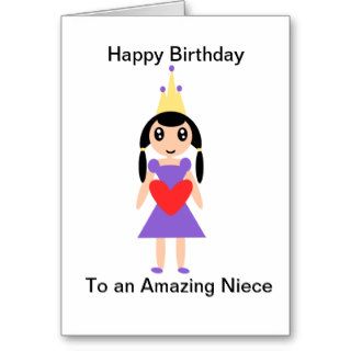 Happy Birthday Niece Greeting Cards