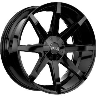 Status Spear 24 Black Wheel / Rim 6x135 & 6x5.5 with a 30mm Offset and a 100.6 Hub Bore. Partnumber S831QN6LM30L10: Automotive