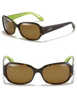 kate spade new york Briar Polarized Small Rectangle Sunglasses