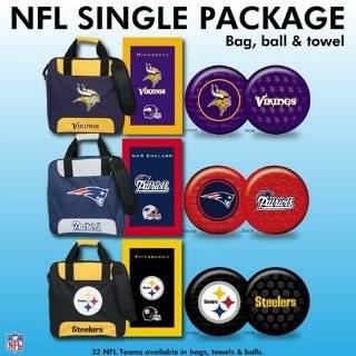NFL Bowling Ball / Single Bag / Towel Package  All Teams Available