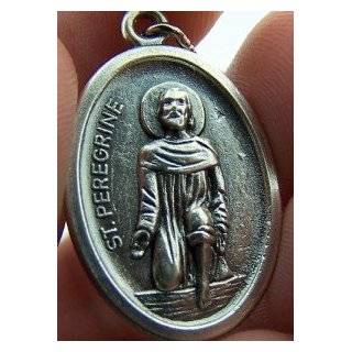 Rare Catholic 3rd Class Relic Piece of Cloth & Medal From Saint St 