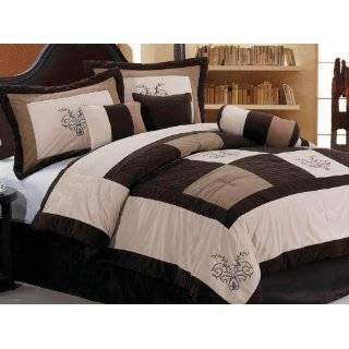   Sage/ Choco Bed in a Bag Comforter Set    Size queen