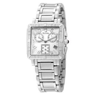   Bulova Womens 96R19 Diamond Chronograph Watch: Bulova: Watches