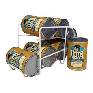 IRIS Wire Can Dispenser for Canned Dog Food Storage, 22 Ounce, 6 Cans