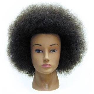 Celebrity Naomi Budget Cosmetology Ethnic Human Hair Manikin, Afro