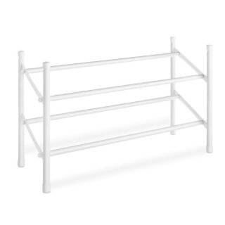 Whitmor 6023 210 Expandable and Stackable Shoe Rack, White