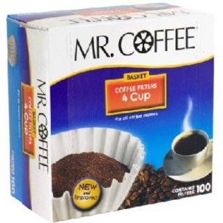   Inc JR100 4 Cup 100 Count Coffee Filter For Mr. Coffee JR 4