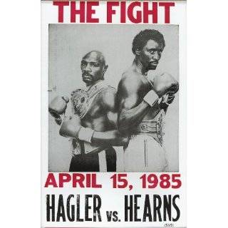 Hearns vs. Hagler Title Fight Poster Print Everything 