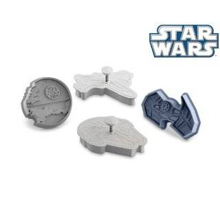  Star Wars Pancake Molds, Set of 3 Vehicles X Wing Fighter 