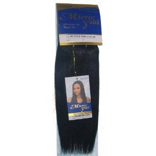  Outre Micro Yaki 100% Human Hair Extensions Weft 12 #1b Beauty