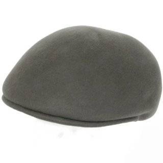 New 100% Wool Felt Ascot Ivy Driver Cabbie Hat Cap Gray Extra Large