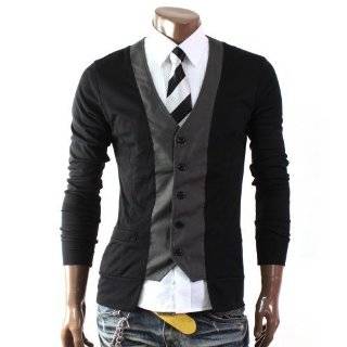  Woven College Stripe Tie   Black White: Clothing