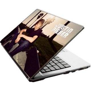 Acer Netbook Vinyl Skins Justin Bieber Super Hot Skin for Netbook fits 