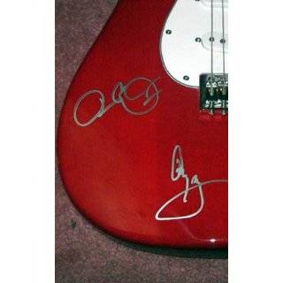 ROBERT PLANT & JIMMY PAGE led zeppelin AUTOGRAPHED Guitar *PROOF