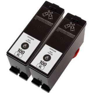  Genuine Lexmark 100XL Ink Cartridge (1 Black) Electronics