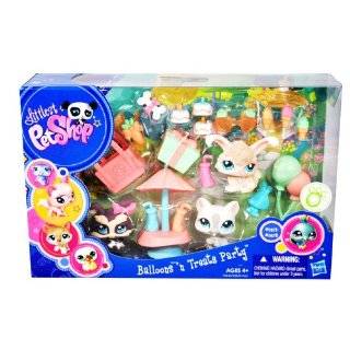 Littlest Pet Shop 3 Pack Bobble Head Pet Figure Box Set   Balloons n 