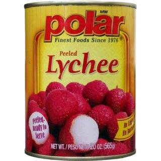 MW Polar Foods Lychee in Light Syrup, 20 Ounce Cans (Pack of 12 