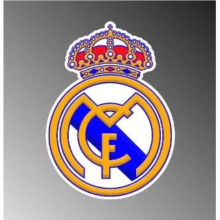  Real Madrid football club sticker / decal 4 x 3 