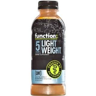 Function Drinks Function Light Weight Peach Mango, 16.9 Ounce Bottles 